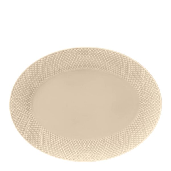 Rhombe Earth ovalt serveringsfat 35x26,5 cm marble