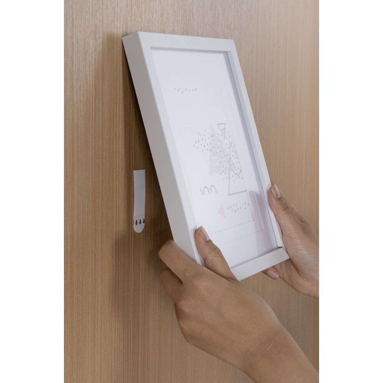 Bande adhésive fixation sans trou 12 pièces