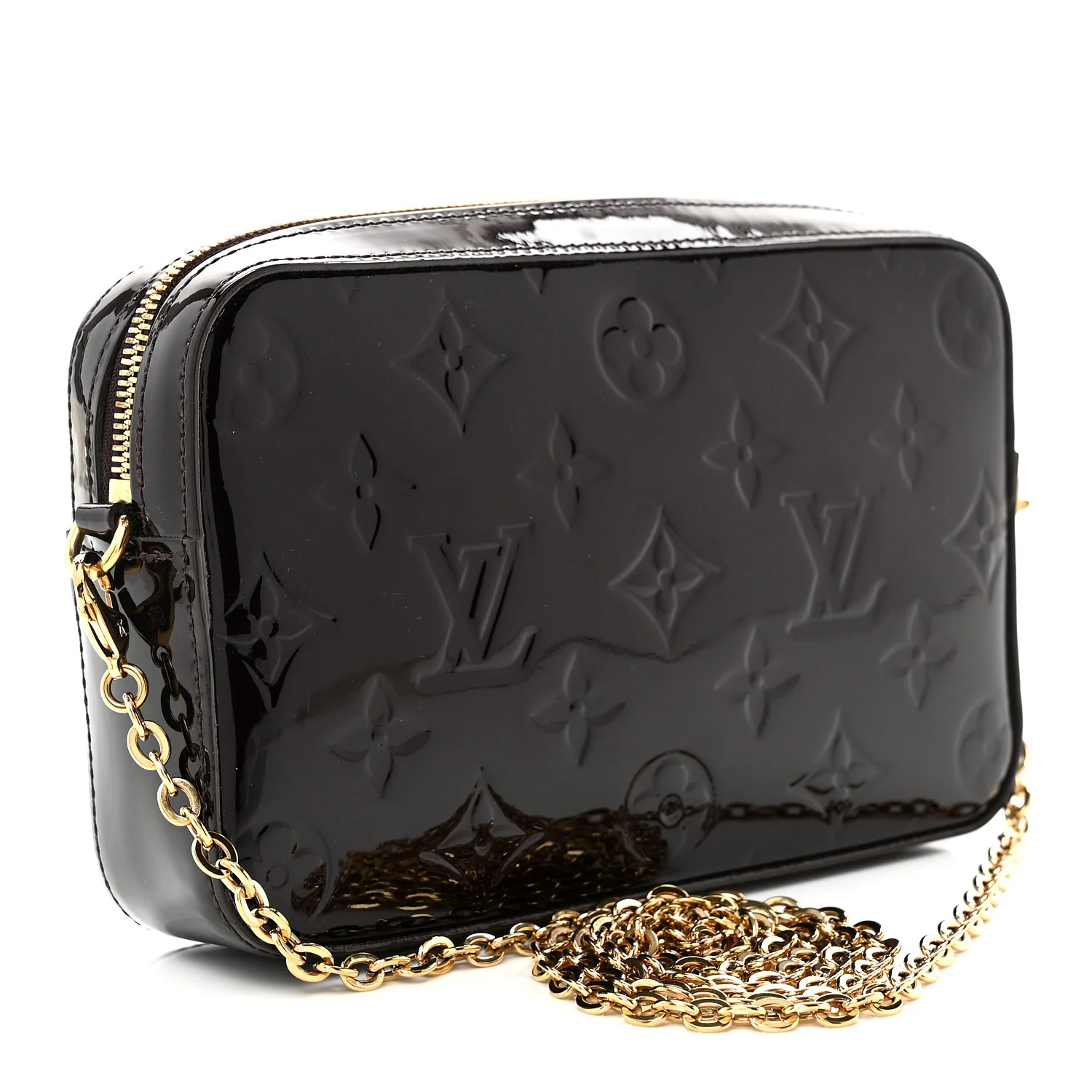 Vernis Camera Pouch Amarante