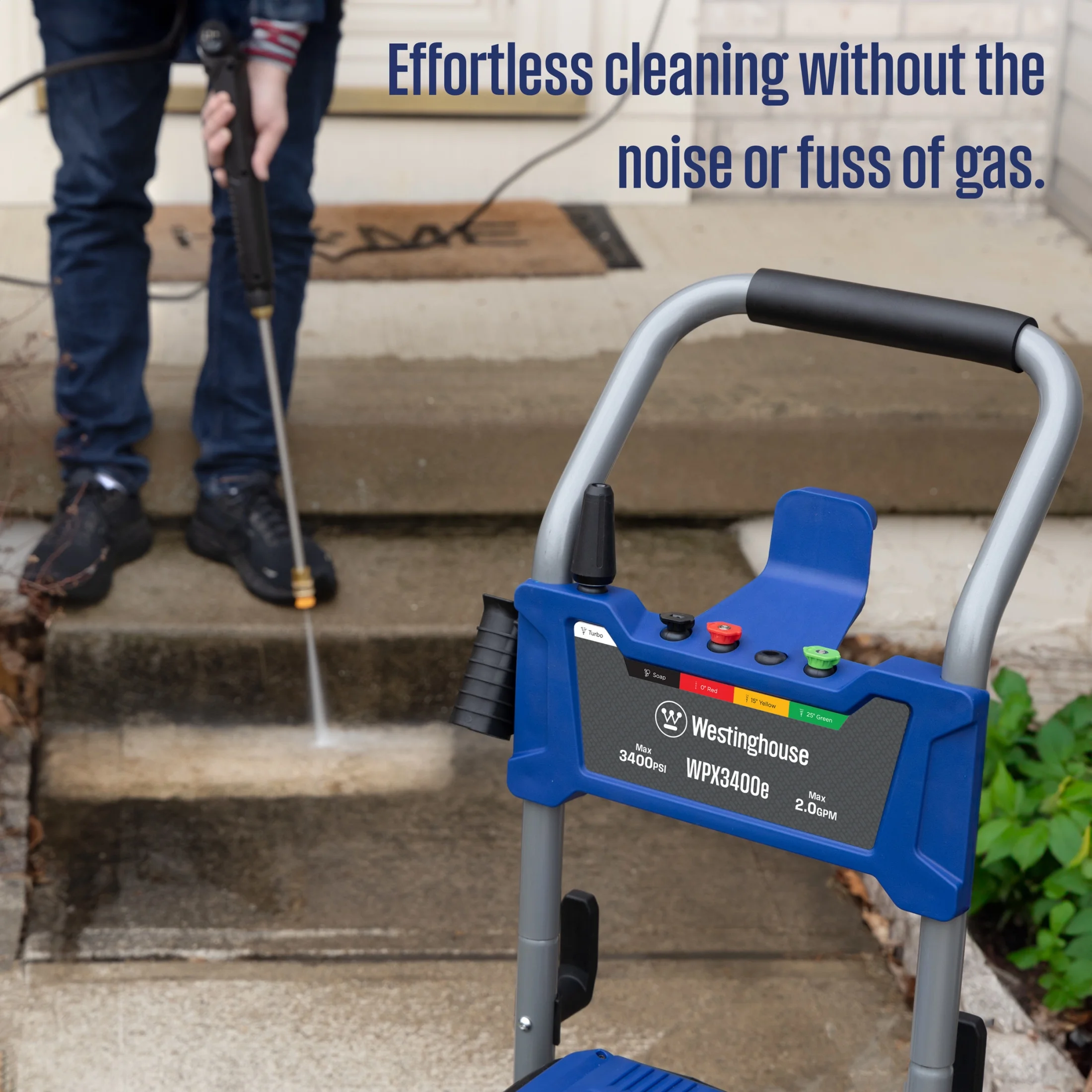 Westinghouse 3400 PSI at 2 GPM Electric Powered Pressure Washer