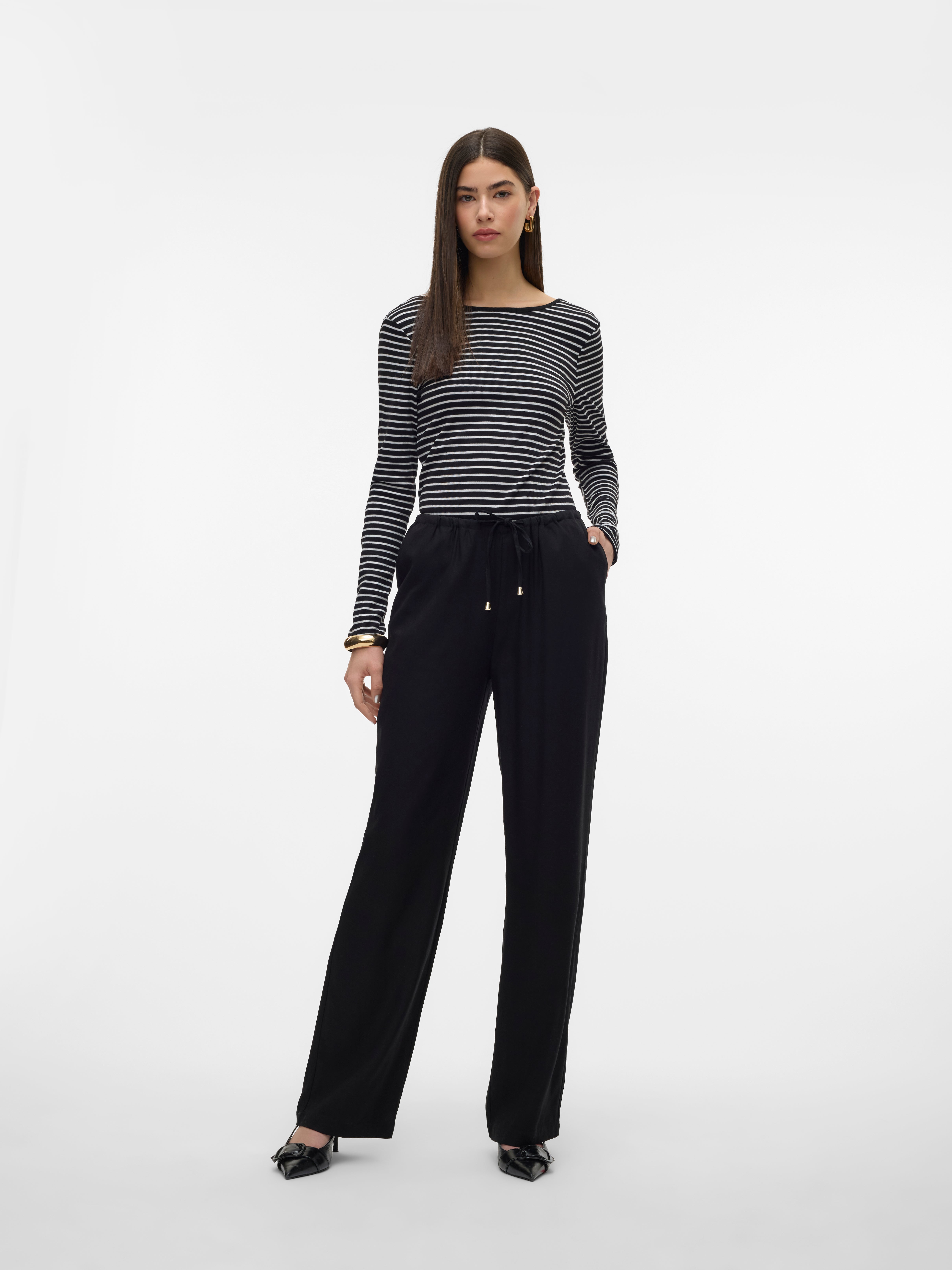 VERO MODA® VMDINNA Mid waist Trousers