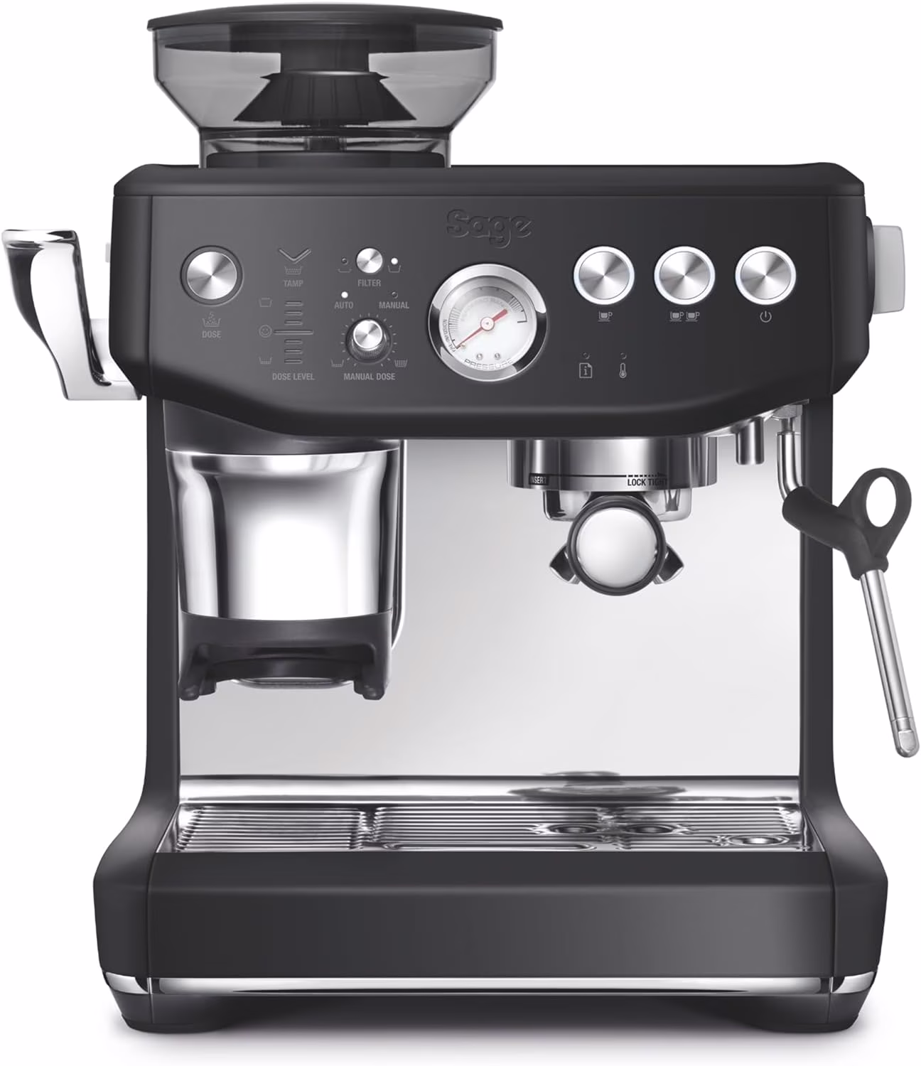 Barista Express Impress Espresso Machine, 2 Liters Black Truffle