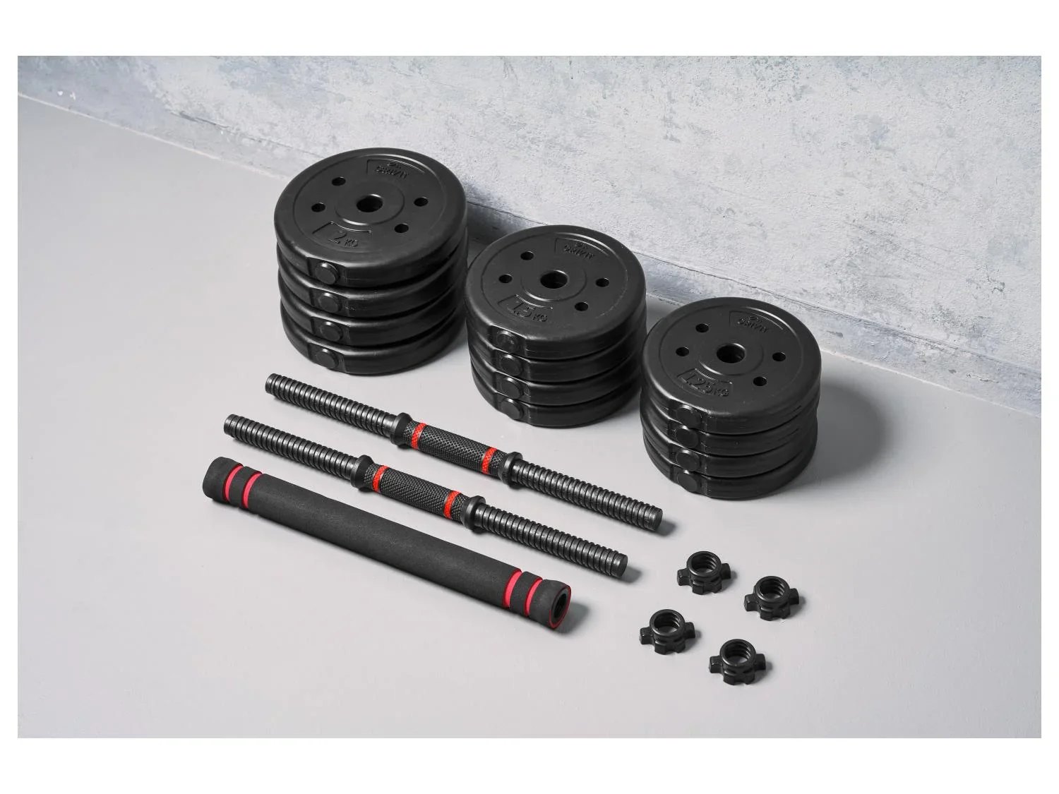 CRIVIT Set dhaltres courts et longs 2 en 1