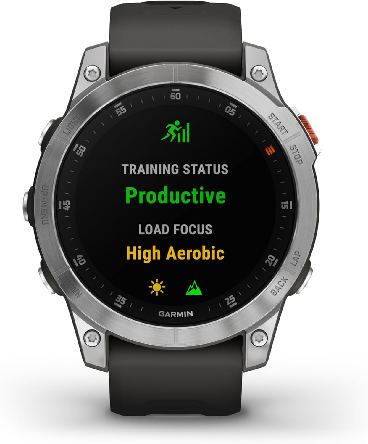 Garmin epix Gen 2  Premium Active smartwatch  Touchscreen AMOLED Display  Adventure Watch with Advanced Features  Slate Steel (Renewed)