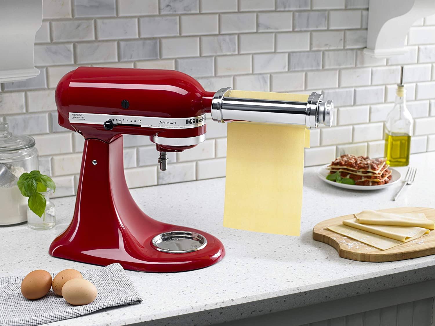 KitchenAid KSMPSA Pasta Roller Attachment Silver 1'