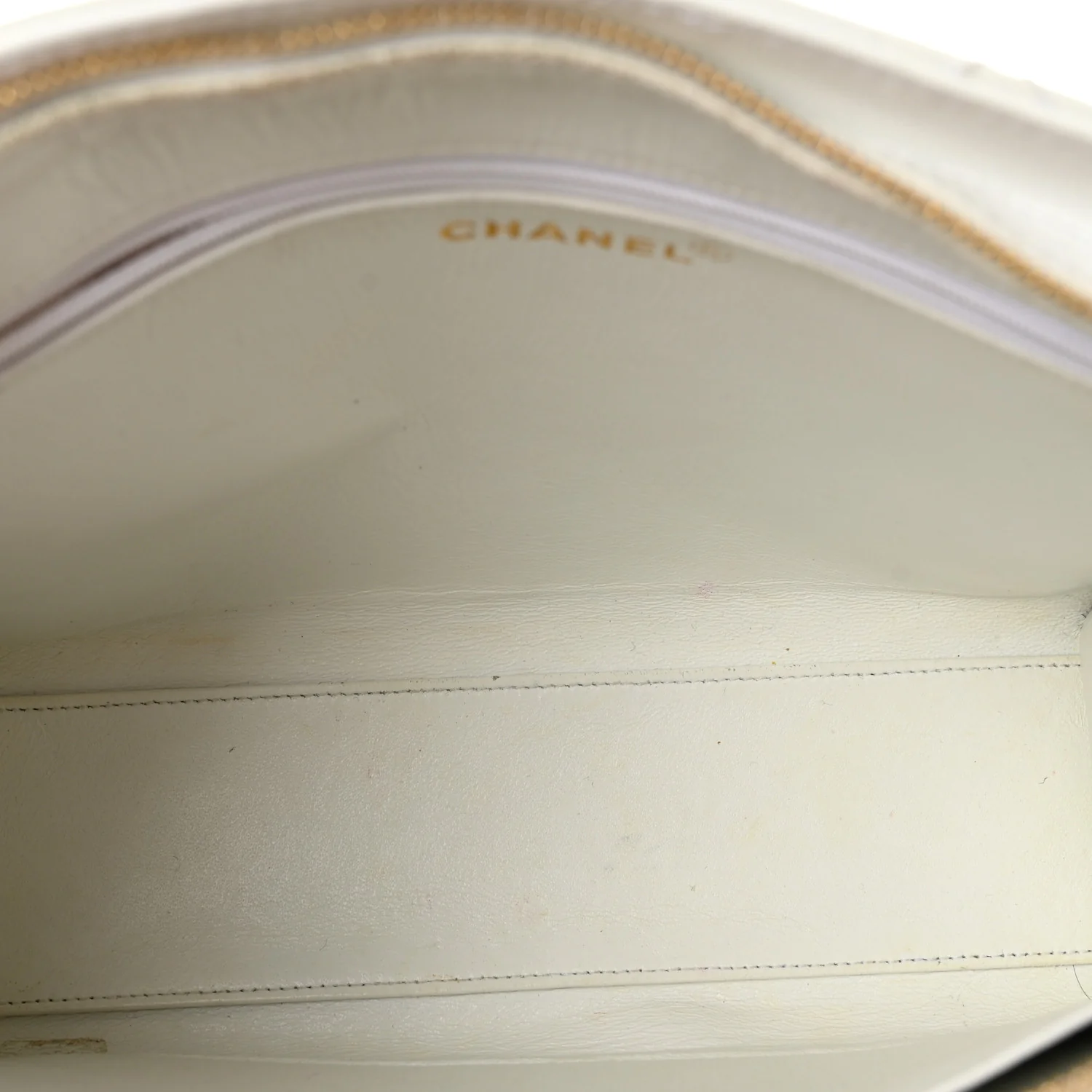 Caviar Quilted Shoulder Bag White