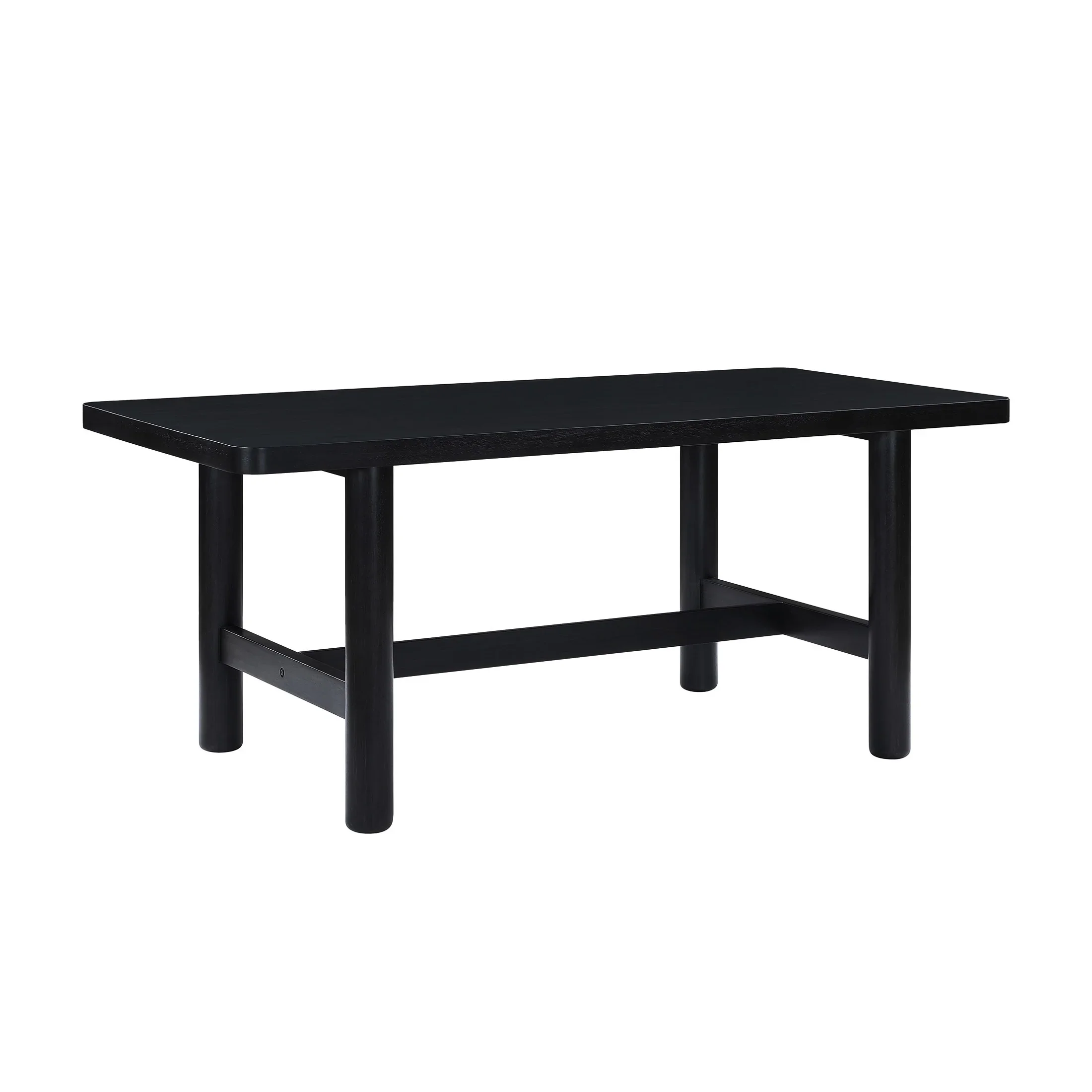 Better Homes & Gardens Adlin 70 Adjustable Dining Table, Charcoal