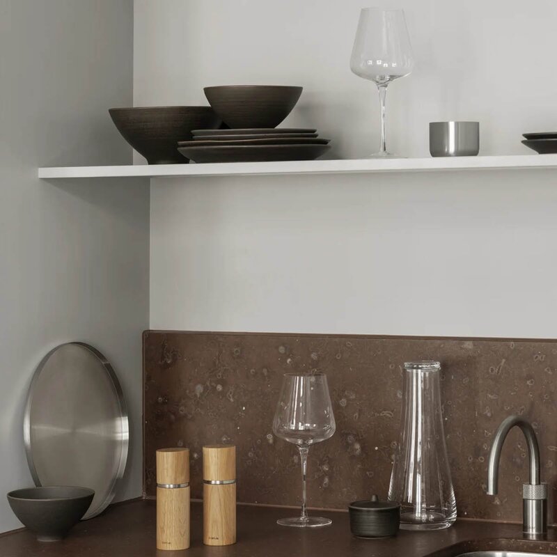 Kumi salatbolle S 21 cm mørk brun