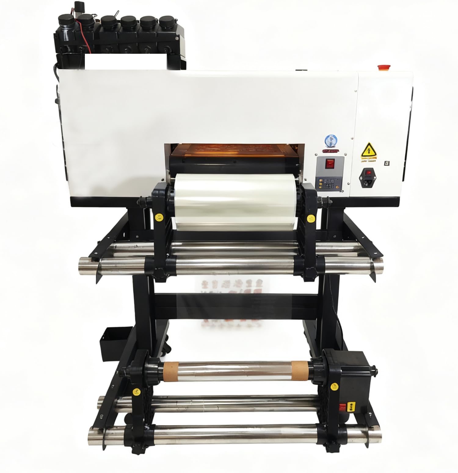 High-Speed Dual-Head UV Printer with F1080 Printheads, Roll-to-Roll Batch Printing, Professional Industrial UV Printing Machine, Multi-Material Compatible, Customizable