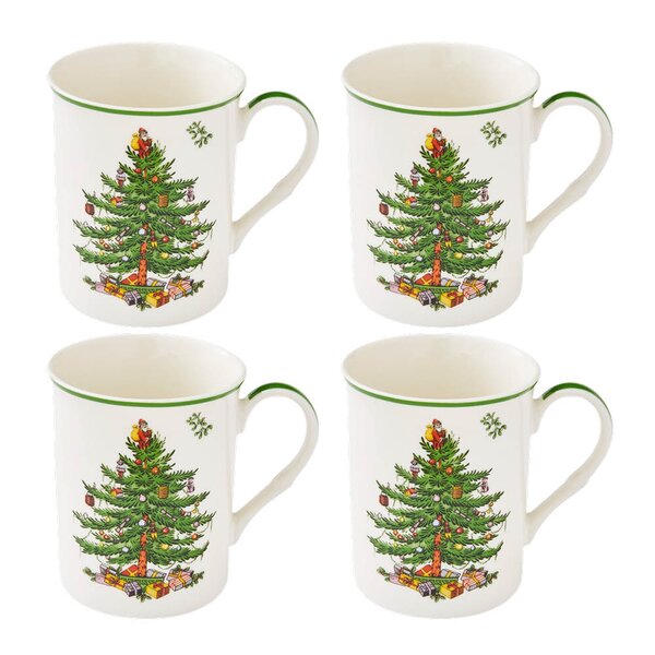 Christmas Tree krus 30 cl 4 stk