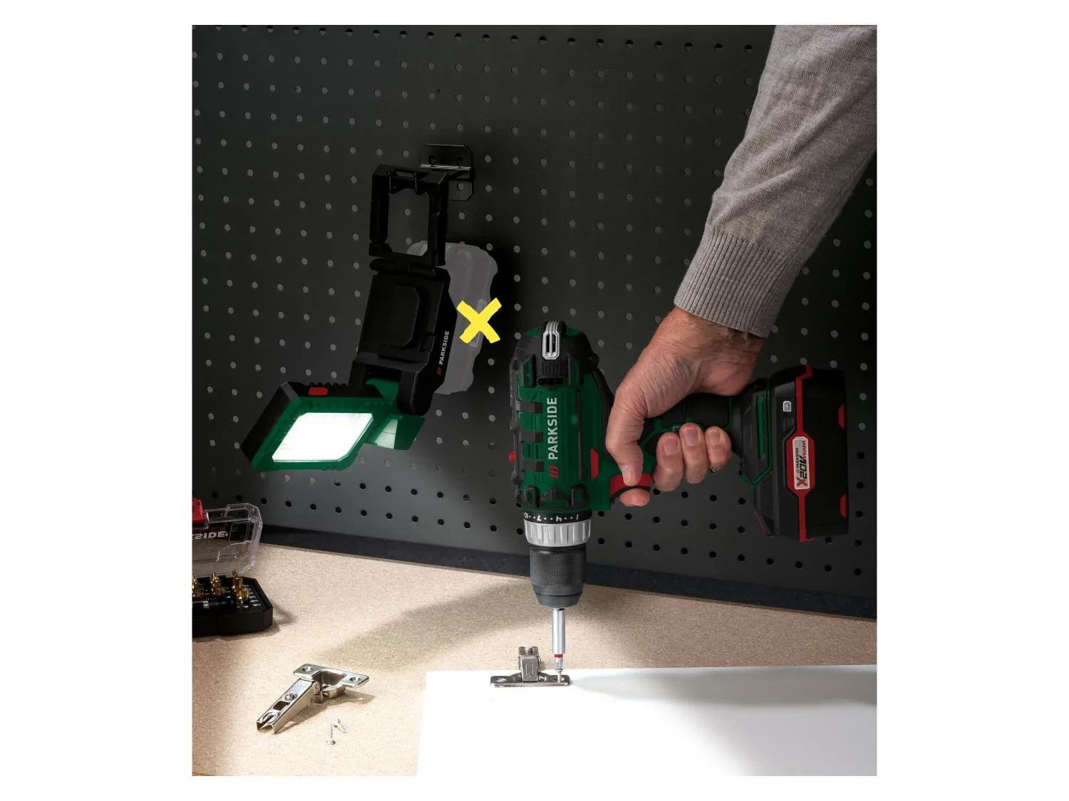 PARKSIDE Lampe LED rechargeable