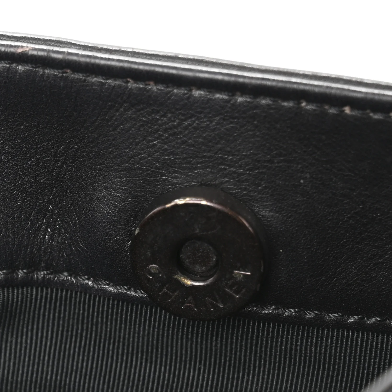 Lambskin CC Shoulder Bag Black