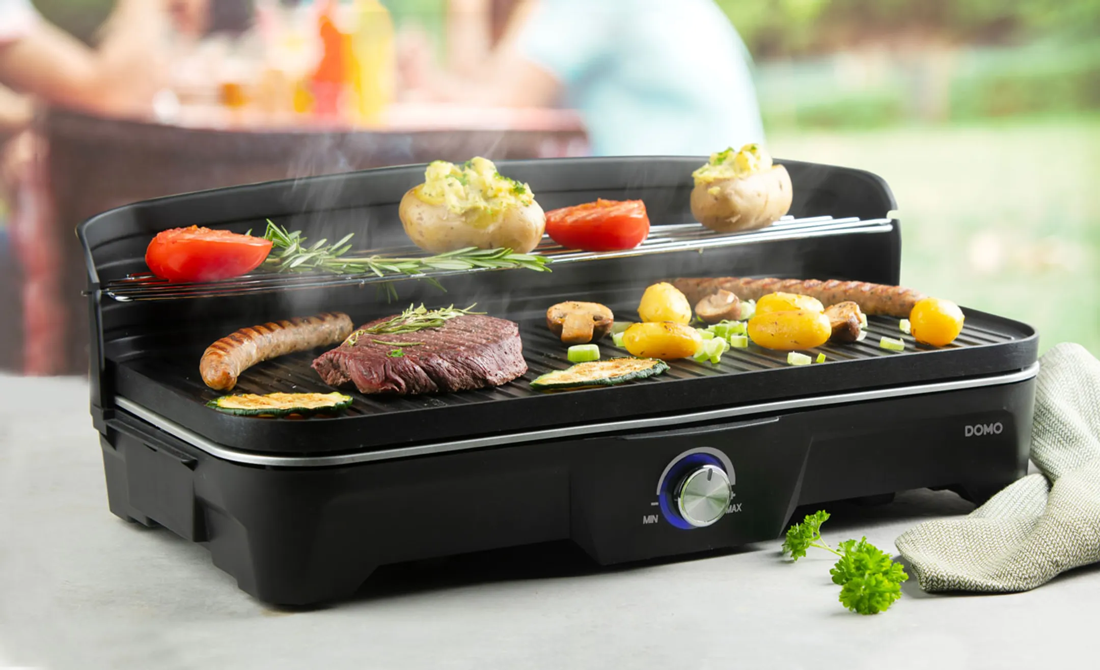 Domo Elektrische barbecue DO9260G