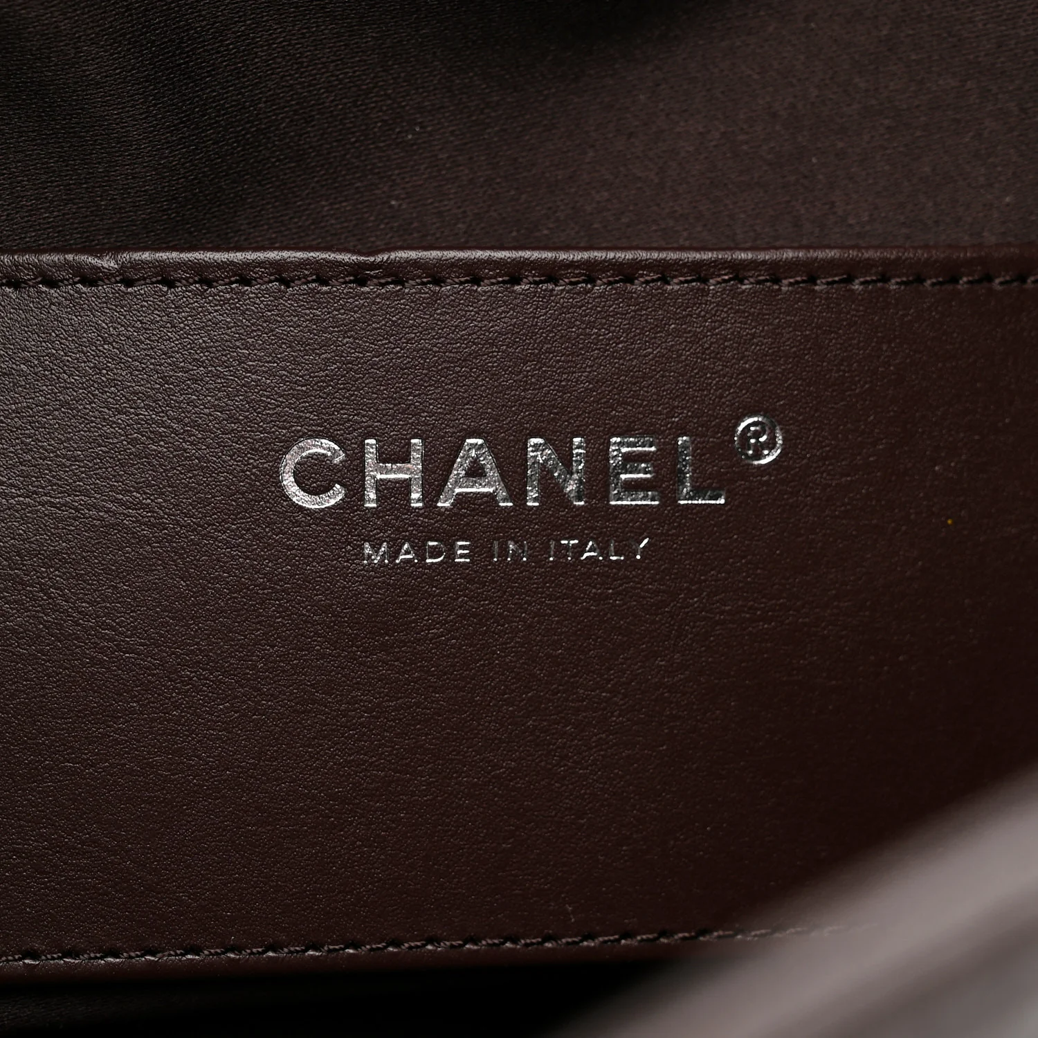 Caviar Quilted Small Chanel 25 Handbag Dark Brown