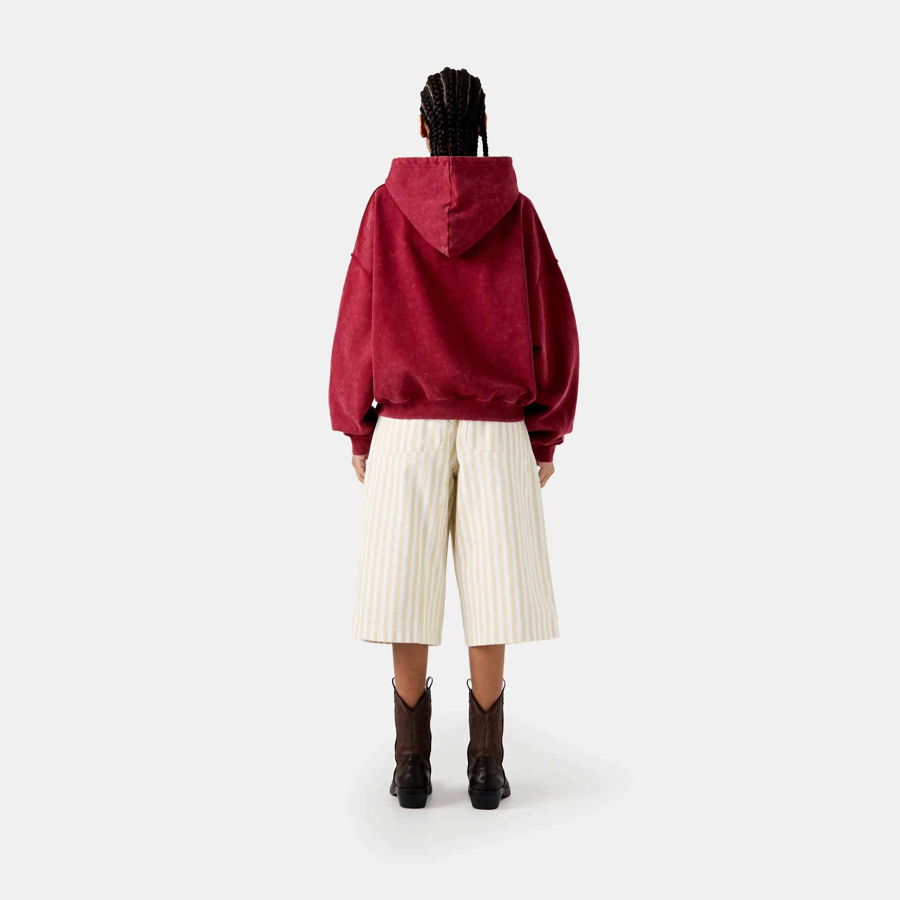 Min Pomegranate Oversized Hoodie