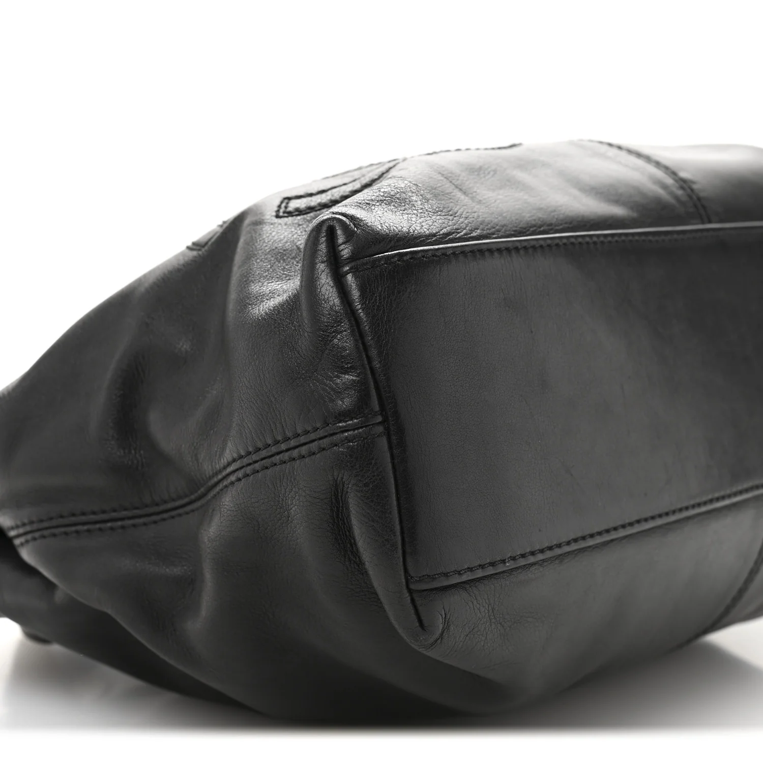 Lambskin CC Shoulder Bag Black