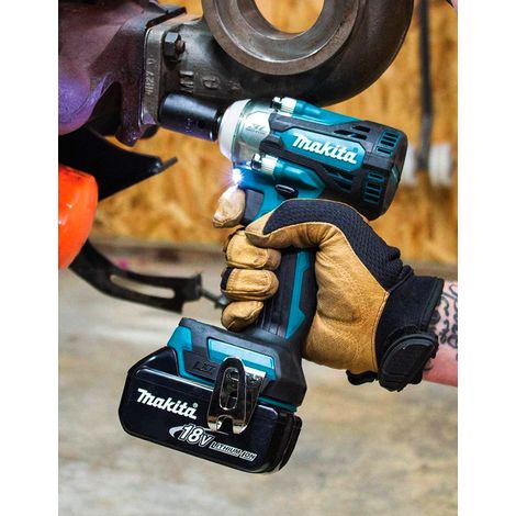 Makita – Visseuse à chocs 18V DTW300ZJ – Moteur sans balais – Couple 330Nm – Coffret Makpak 2 – Éclairage LED pour zones sombres — vue 3