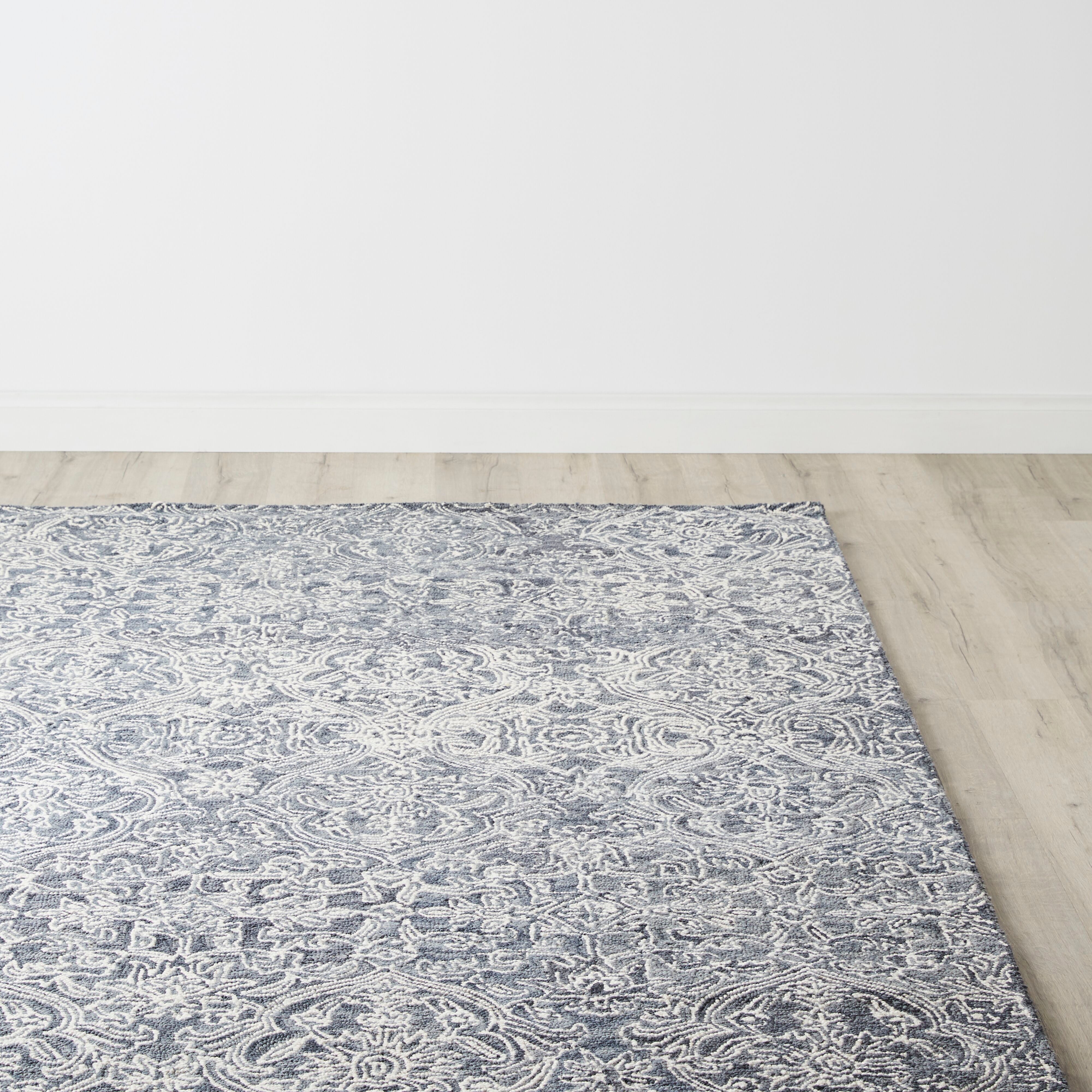 Dreamtime Floral Hand Tufted Micro Loop Pile Wool Rug 300x240cm