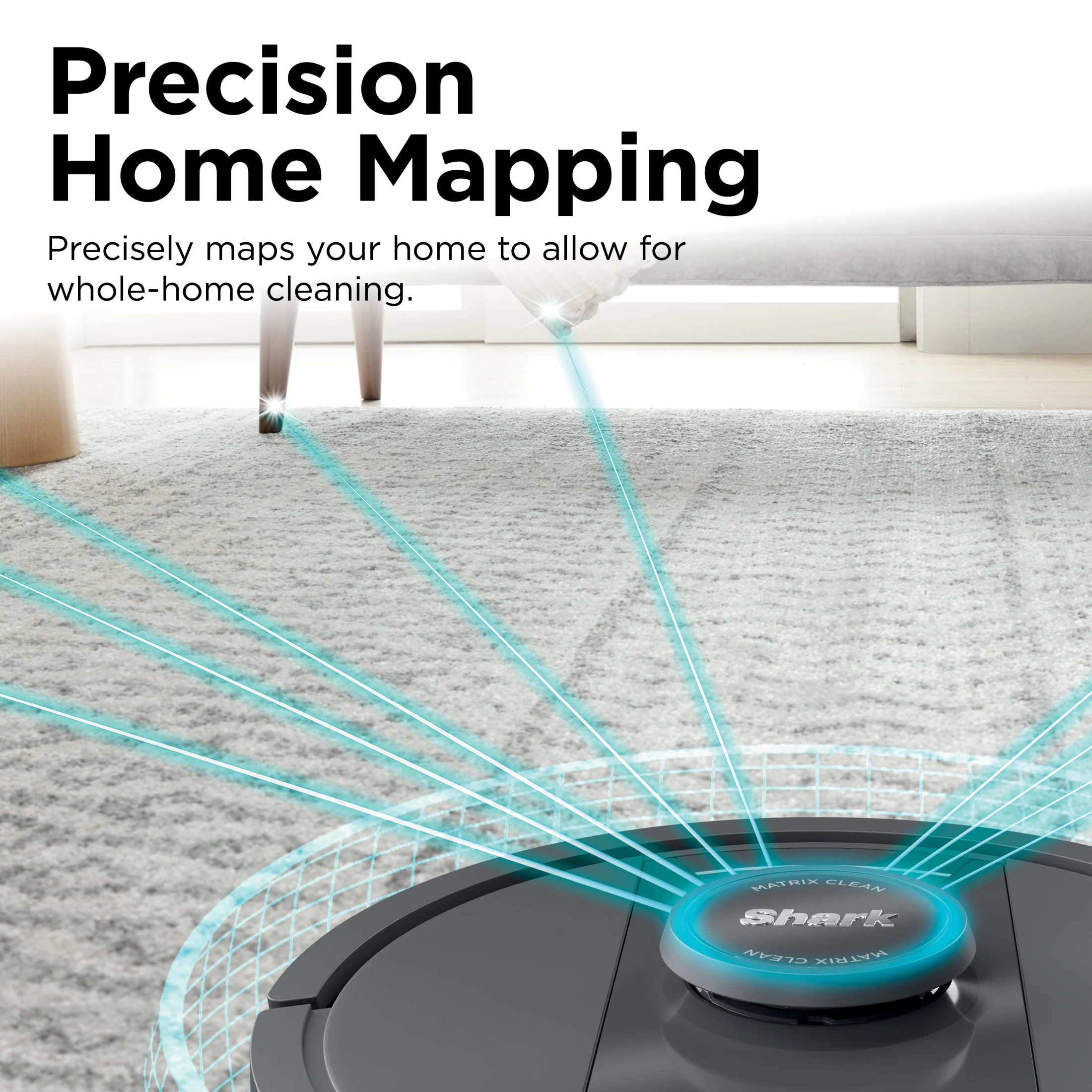IQ 2in1 Self-Empty Robot Vacuum Mop, 30-Day Capacity, Precision Home Mapping, Sonic Mopping, Self-Emptying, Smart Mapping, Wi-Fi Connected, LIDAR Navigation, Mop Combo, Pet Hair - Image 7