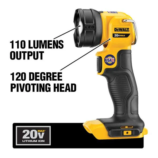 20V MAX Cordless 5 Tool Combo Kit with (2) 20V 2 0Ah Batteries and Charger Image 7