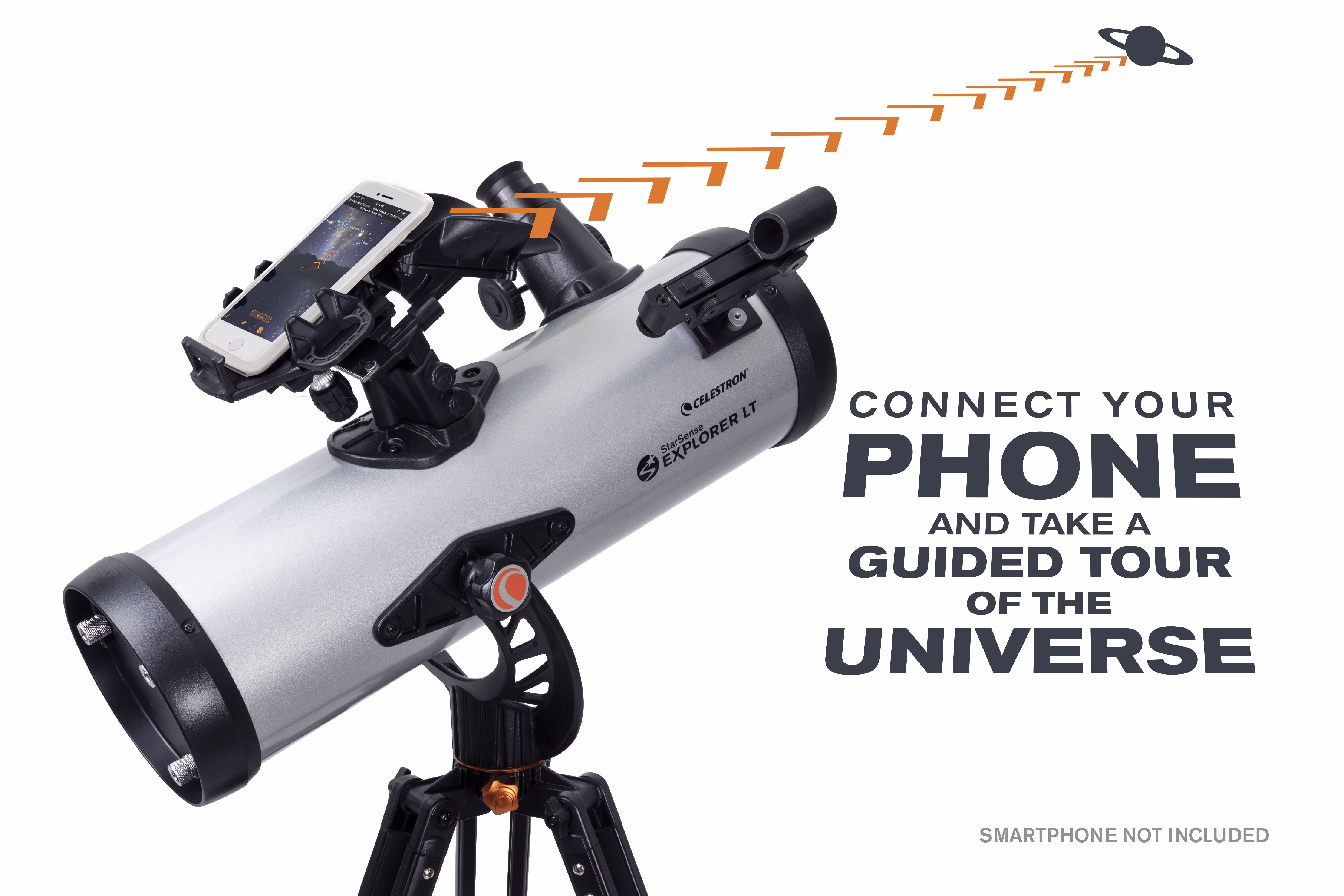 Celestron Starsense Explorer LT 114AZ Smartphone App - Enabled Newtonian Reflector Telescope