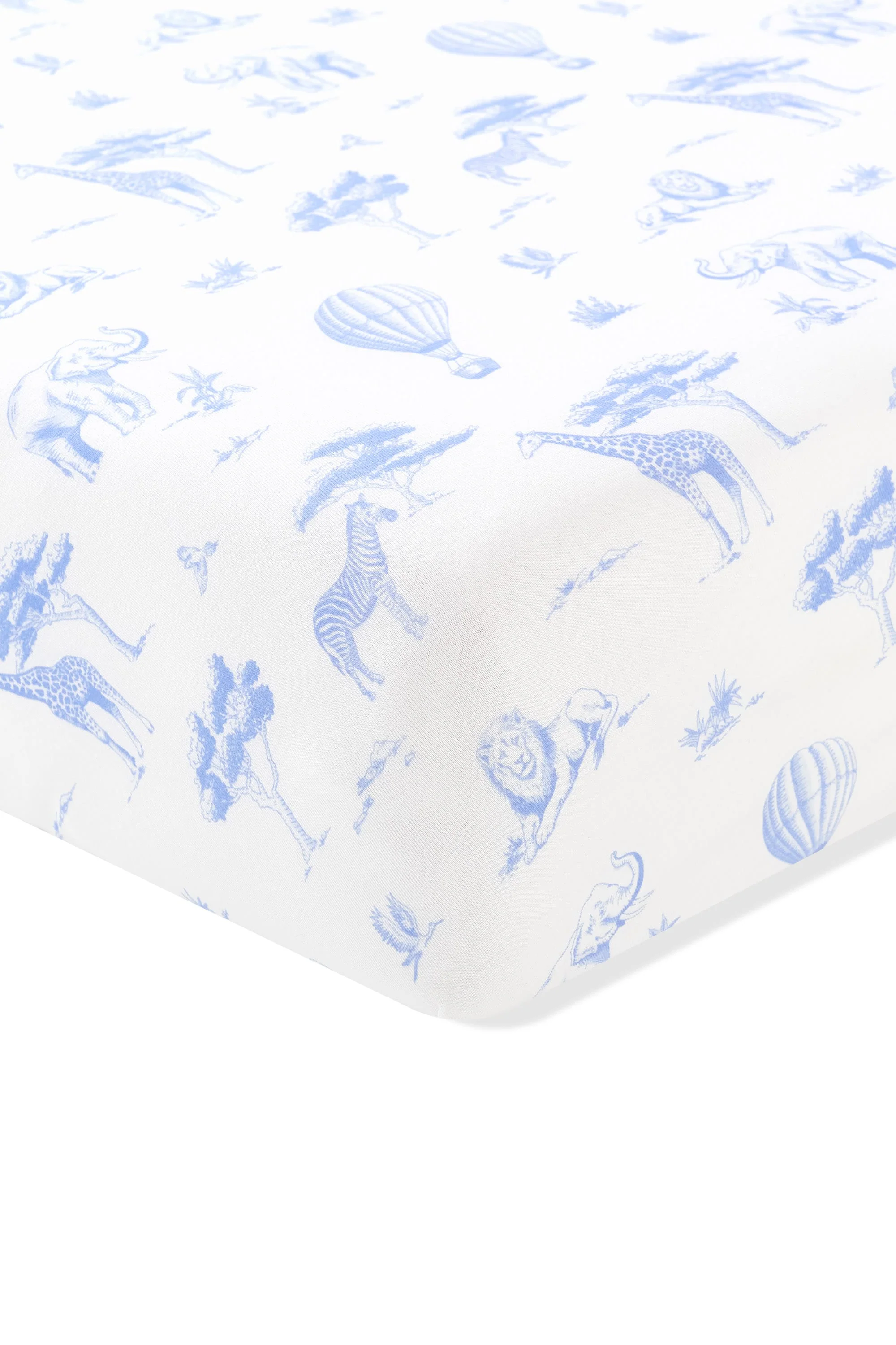 Twin Sheet in Toile Safari