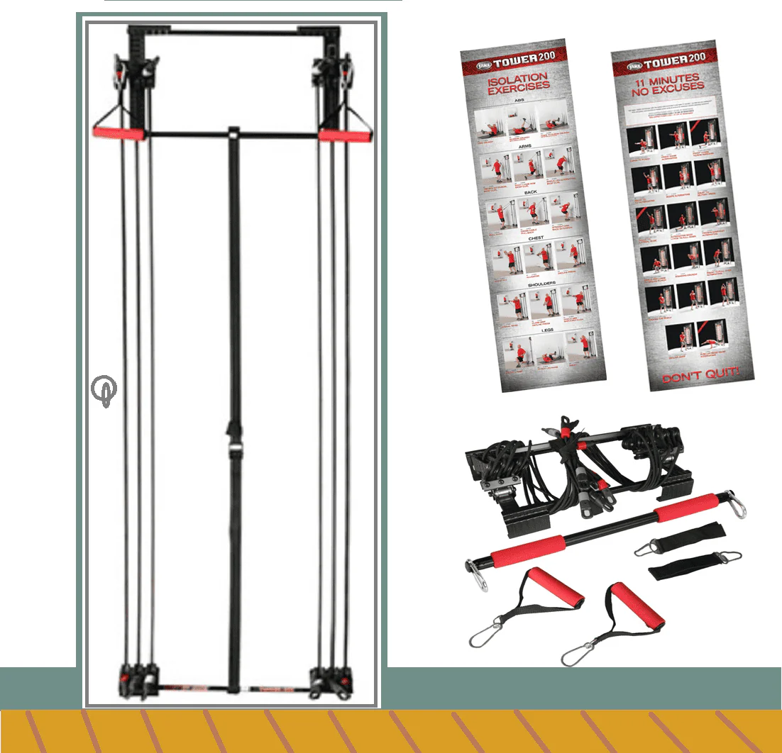 200 Complete Door Gym Body Workout Fitness