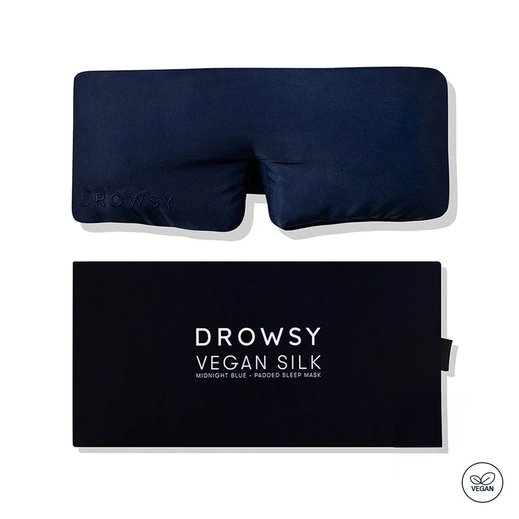 Midnight Blue - Vegan Silk Sleep Mask