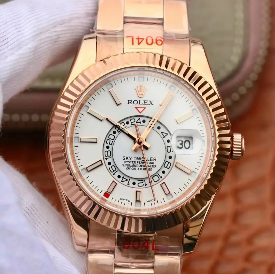 Rolex Sky Dweller M326935-0005 Noob Factory Stainless Steel Strap