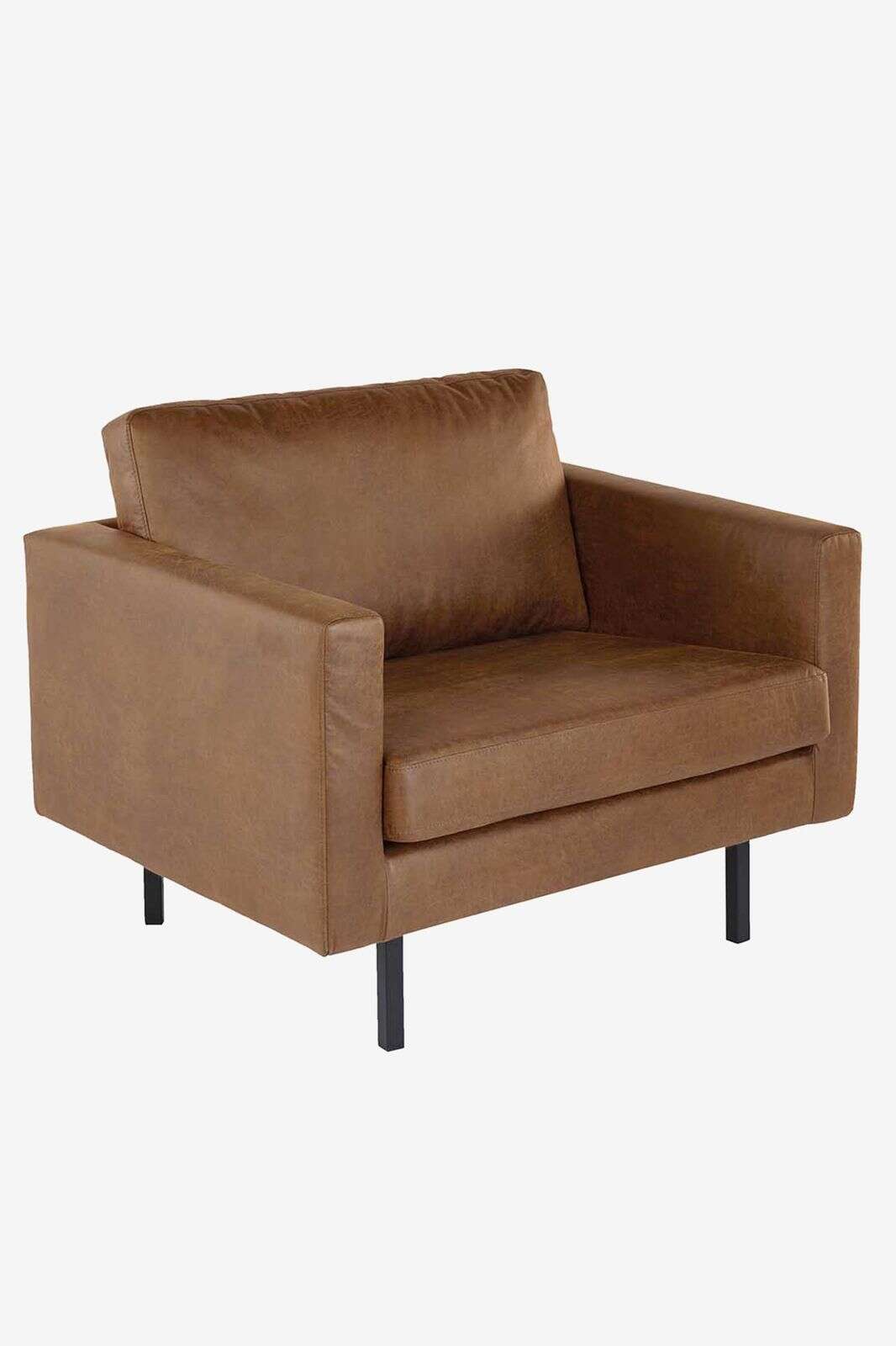 Amsterdam leer clean loveseat bruin