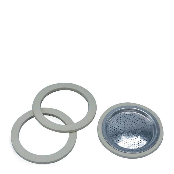 Pakning 3 stk + filterplate