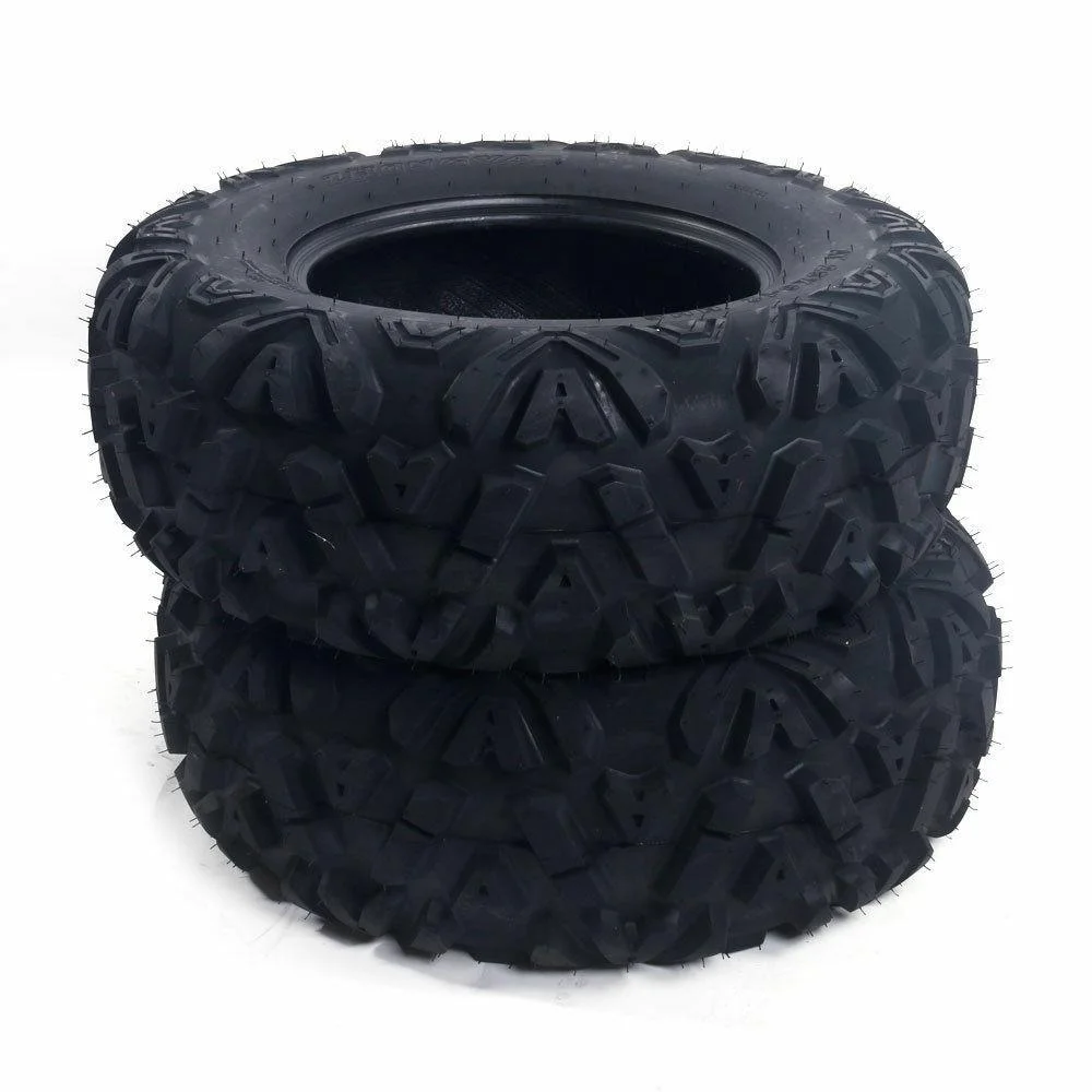 Ktaxon Set of 2 22x10.00 - 10 ATV Tires, 4PR All-Terrain ATV/UTV Tires, Tubeless