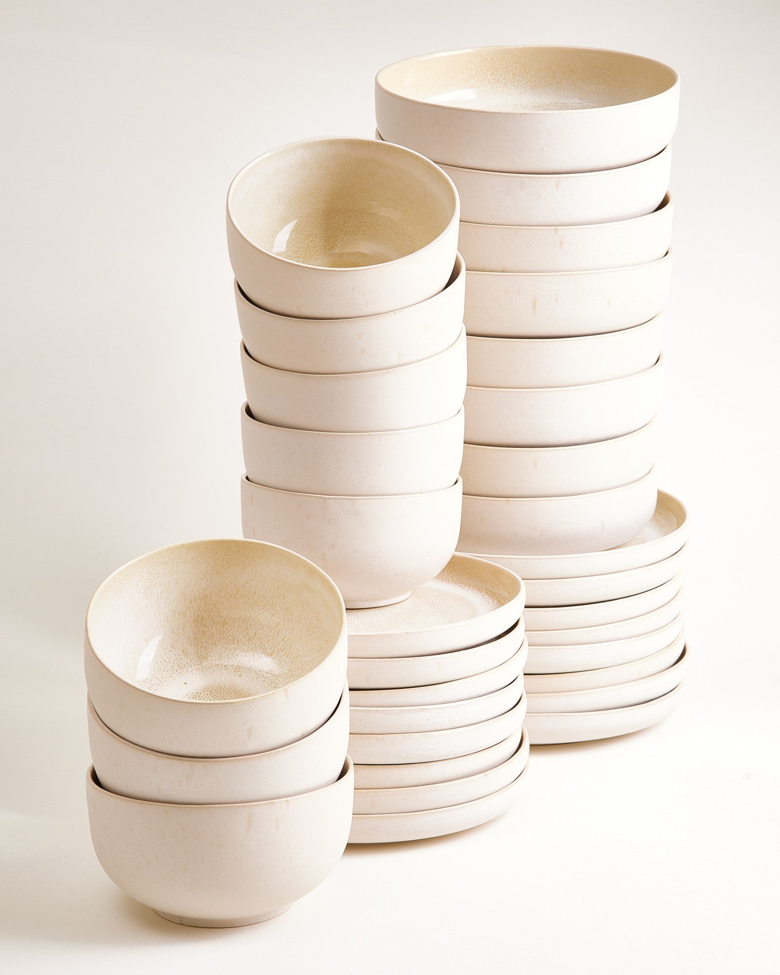 LOROSA - TABLEWARE SET MODERN SAND 32 PIECES
