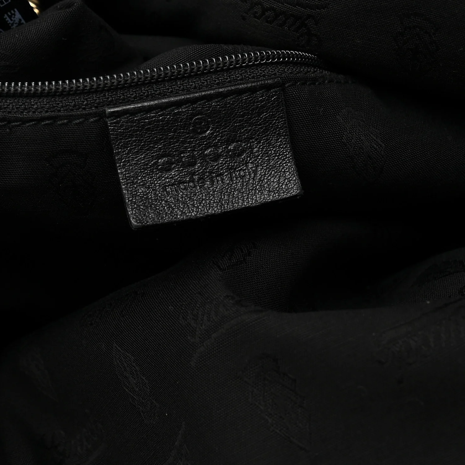 Snakeskin Large Sukey Tote Black