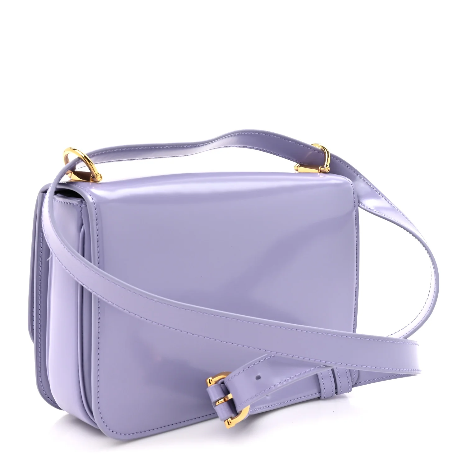 Calfskin Siena Small Shoulder Bag Lapis