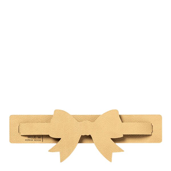 Rosett serviettholder 9x26 cm beige