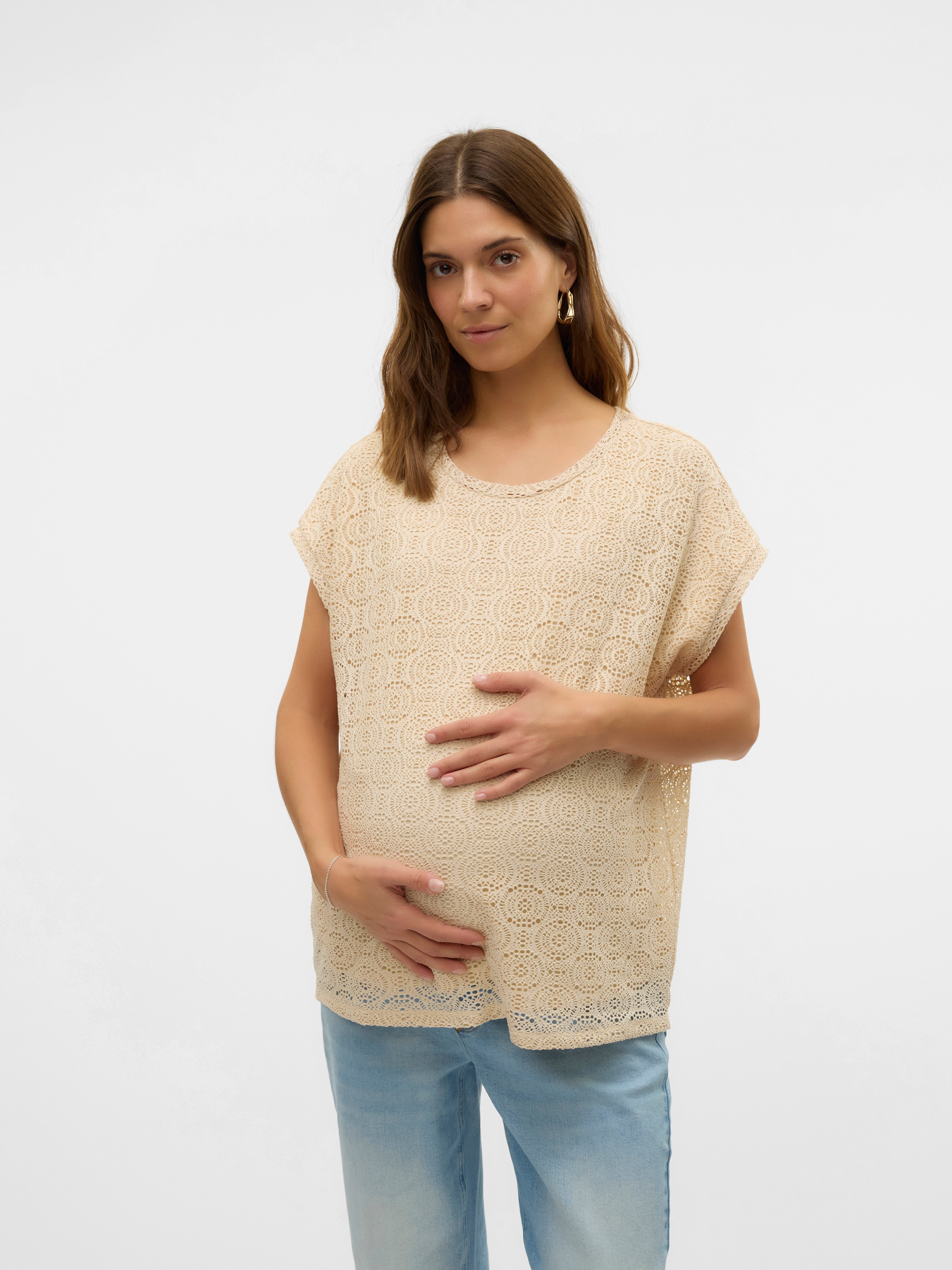 VERO MODA® Regular Fit Round Neck Top