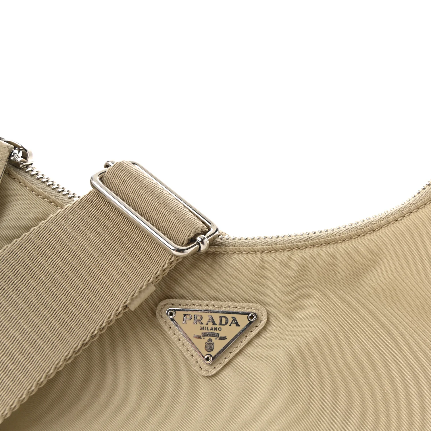 Re-Nylon Saffiano Re-Edition 2005 Shoulder Bag Deserto