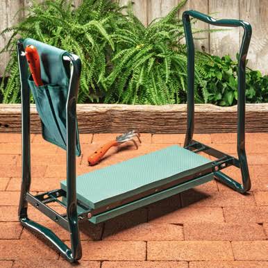 Tierra Garden Kneeler Seat Green