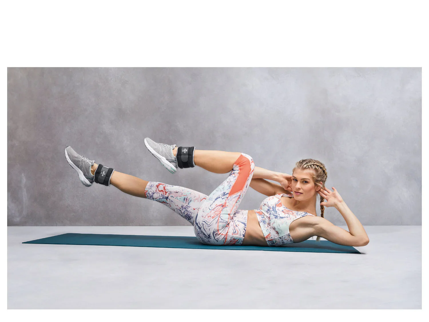 CRIVIT Lot de 2 bandes lestes de 1 kg