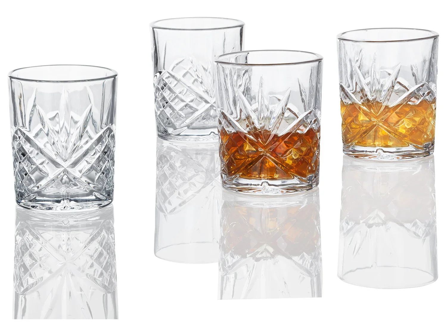 ERNESTO Lot de 4 verres  long drink ou  whisky