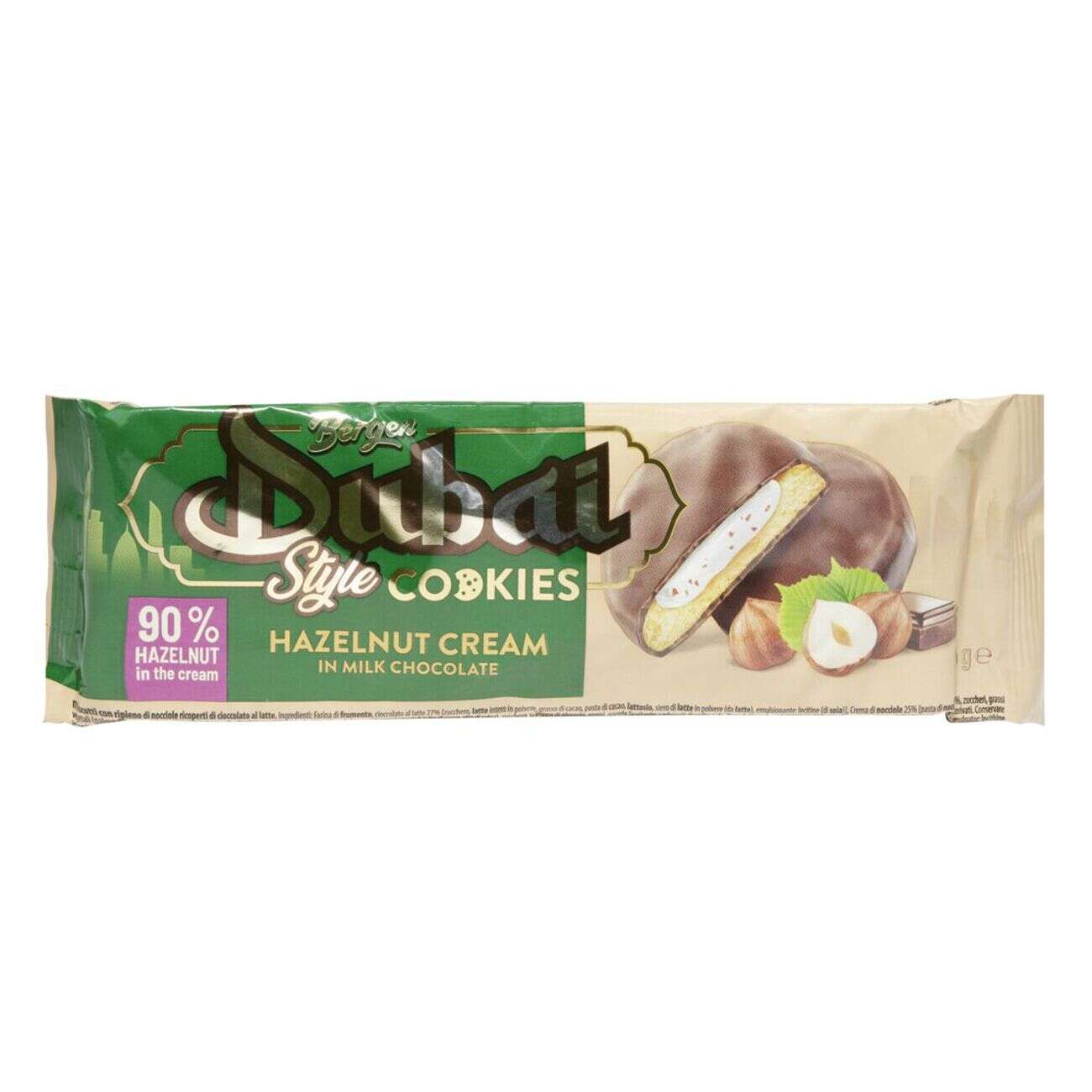 Cookie Dubai Style crème noisette 96gr