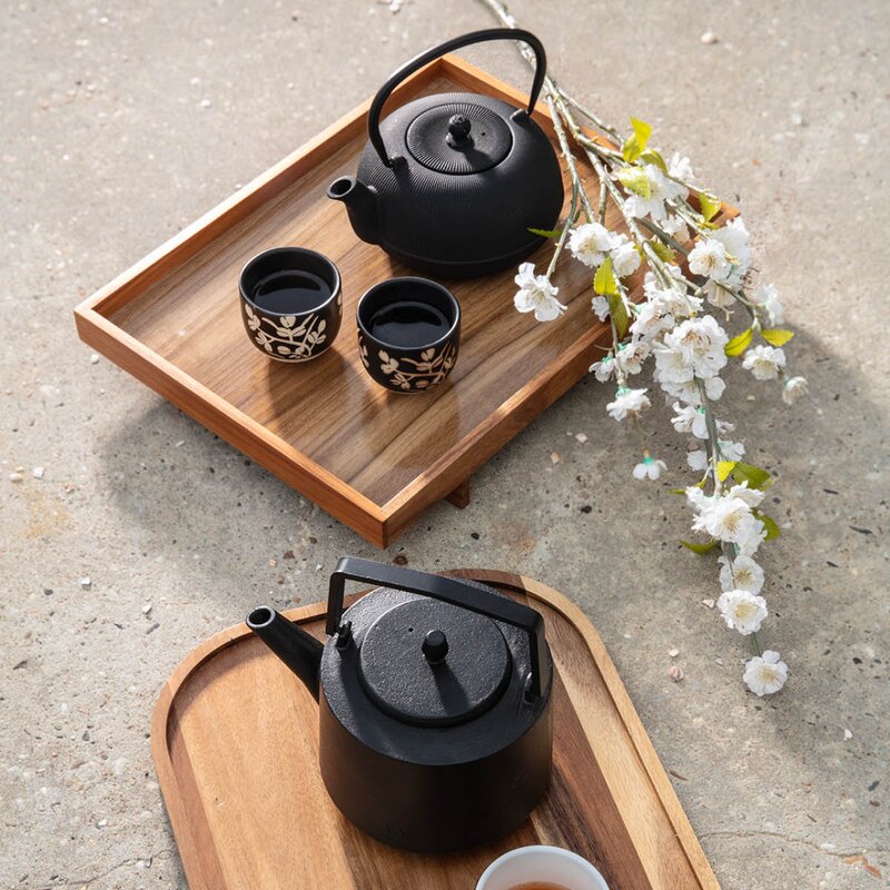 Sichuan tekanne 1L gavesett svart