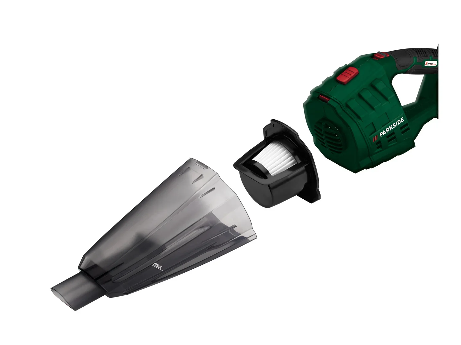 PARKSIDE Aspirateur  main sans fil PHSSA 20-Li C1, 20 V
