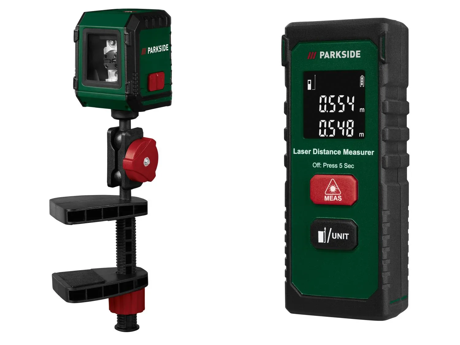PARKSIDE Niveau laser en croix PKLL 7 F6 ou Tlmtre laser PLEM 20 B5