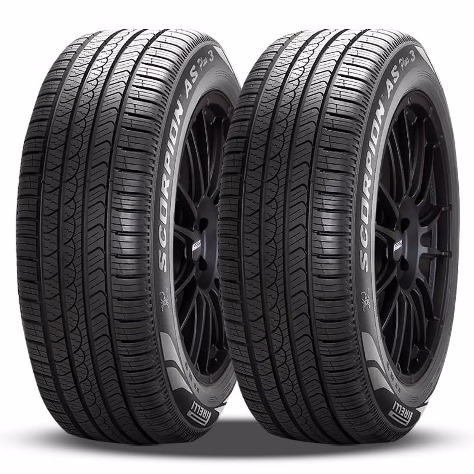 Pair of 2 Pirelli Scorpion All-Season Plus III 225/55R19 99V 70000 Mile Warranty Tires P3918900 / 225/55/19 / 2255519