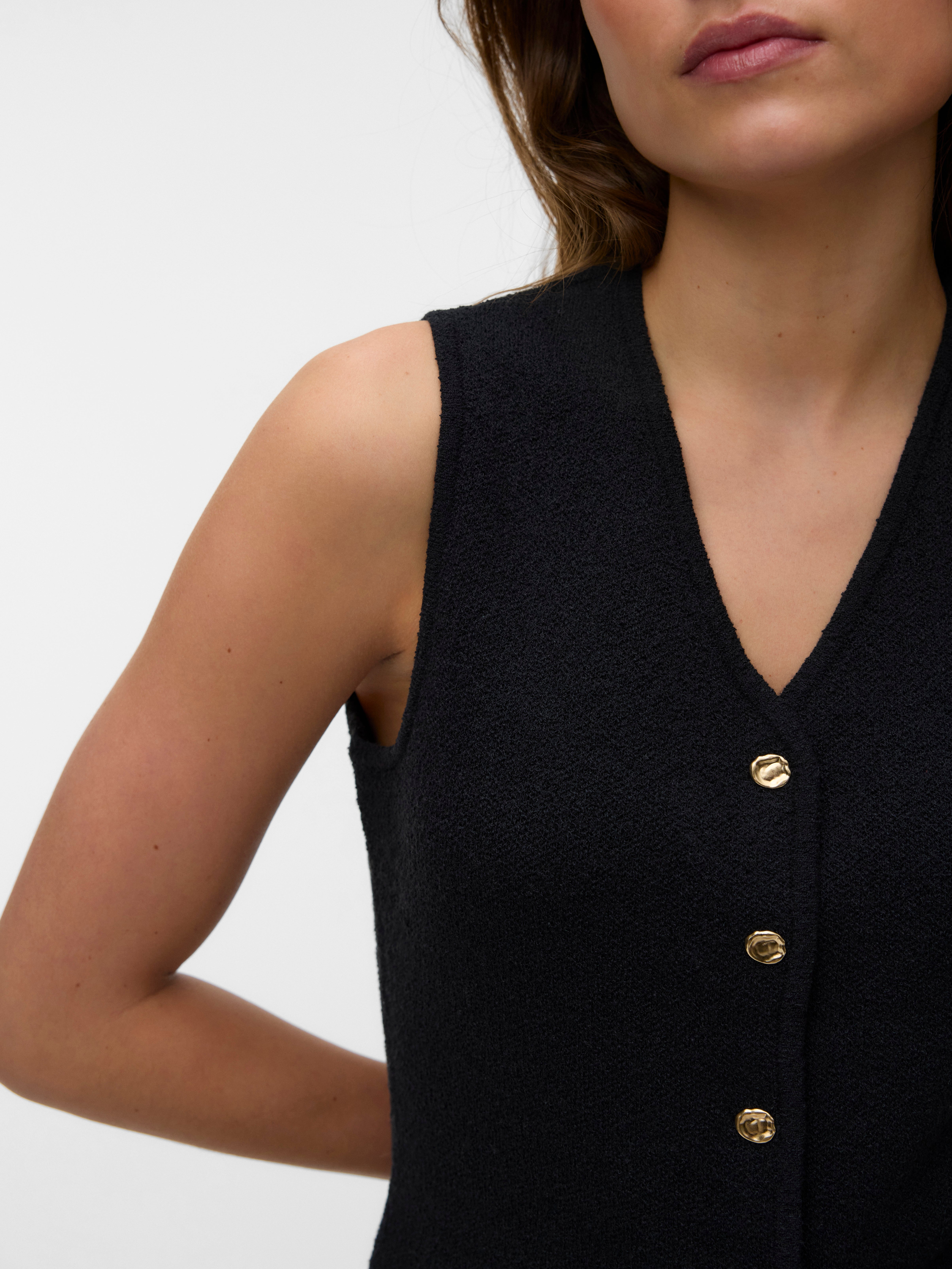VERO MODA® VMSILVIA Knit Waistcoat