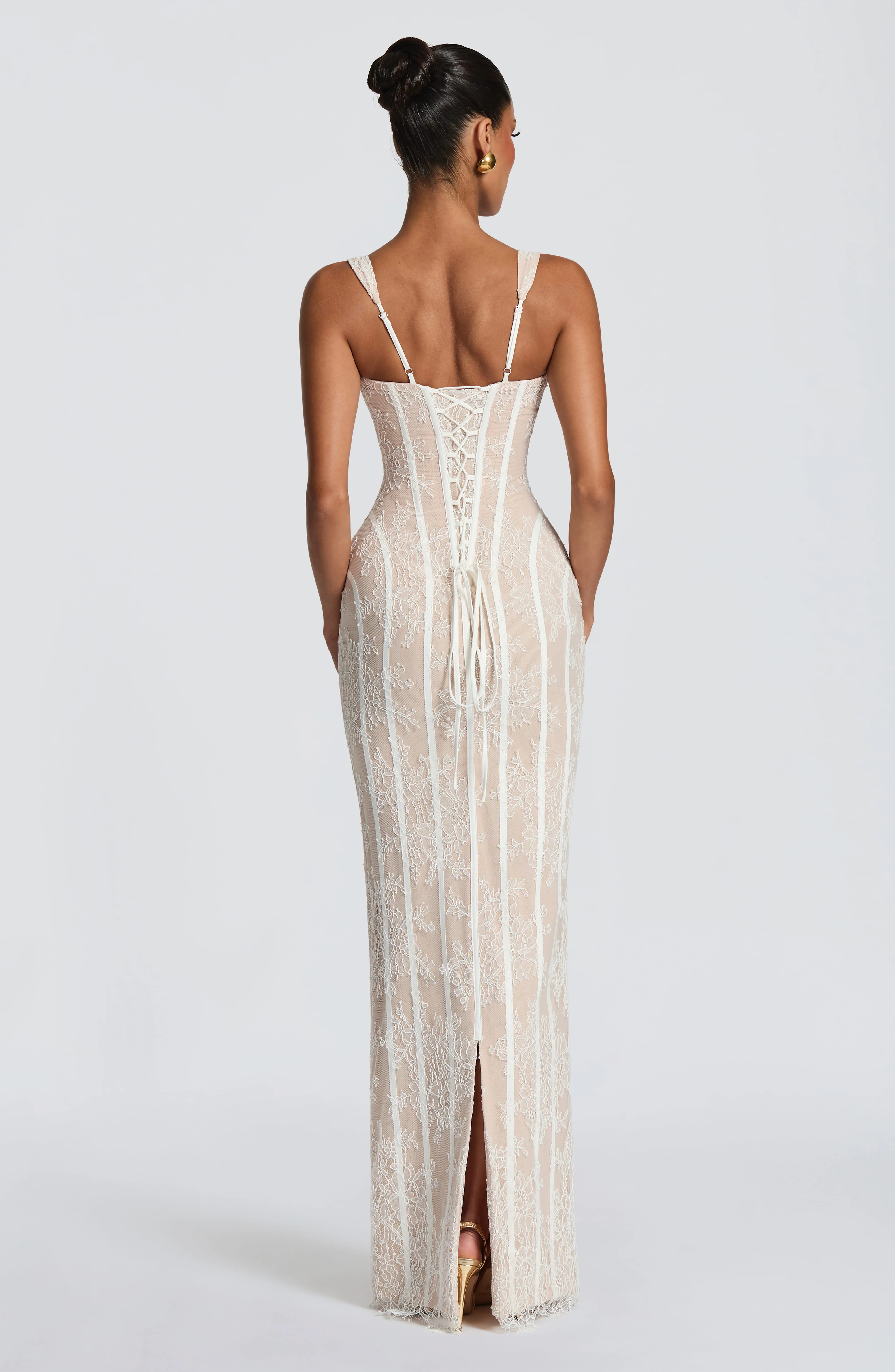 Polina Maxi Dress - Ivory