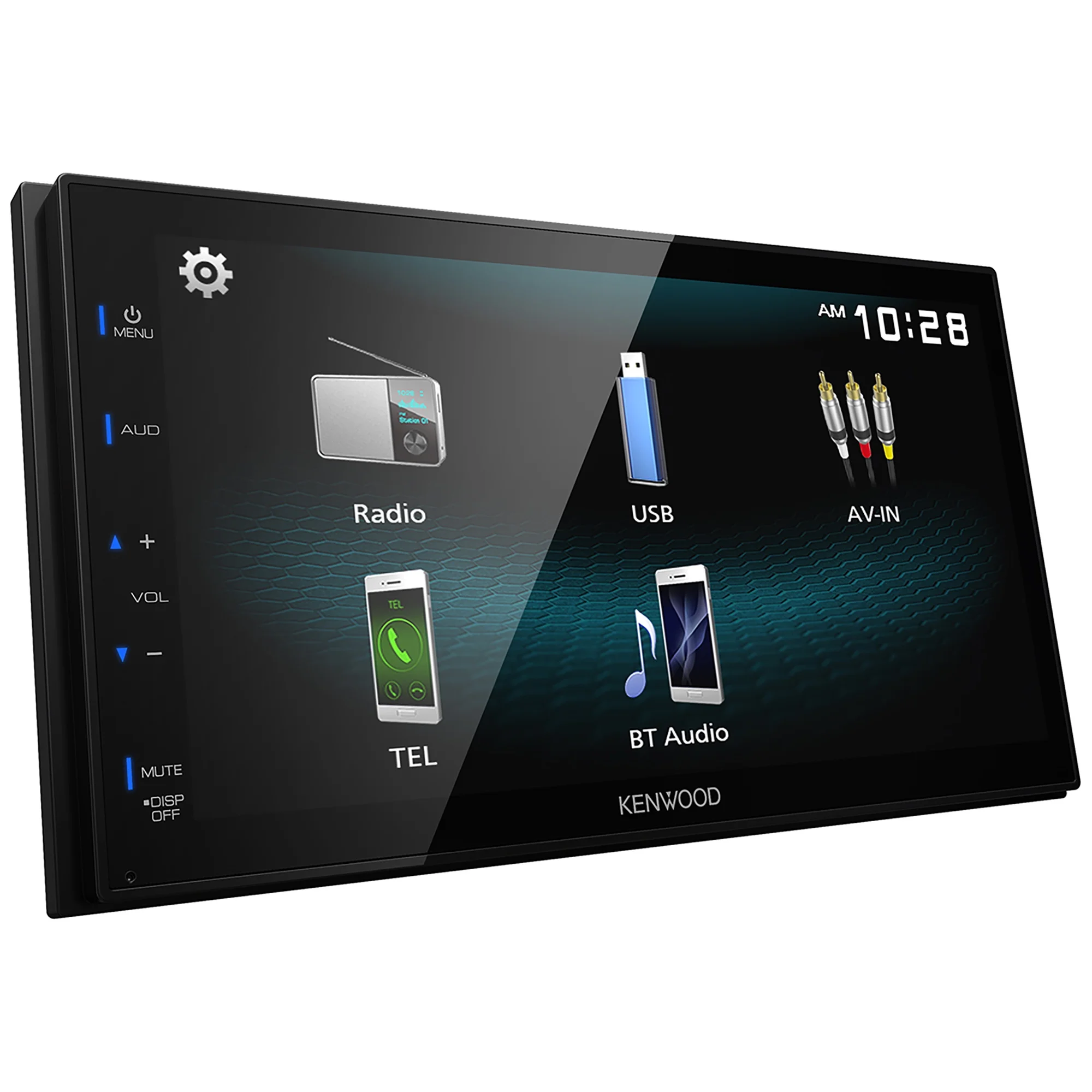 DMX150BT 2-DIN Car Stereo with 6.8" Touchscreen, Bluetooth and Back-up Camera Input (New) - Image 2