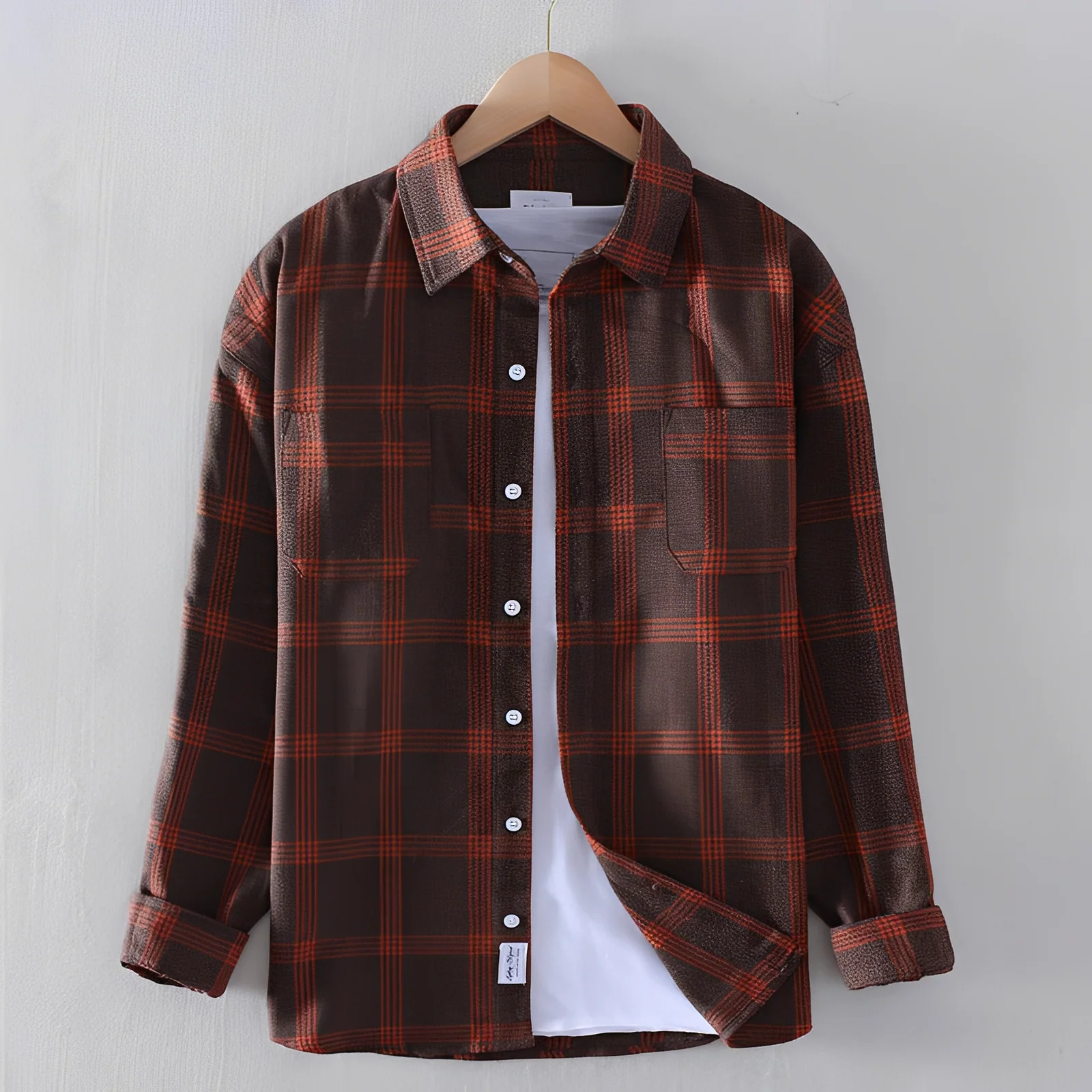 Daniel – Chemise à manches longues pour homme – style décontracté et élégant